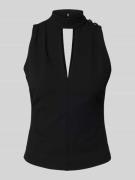 Tanktop met halter, model 'FANNIE'