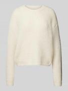 Gebreide pullover met ronde hals, model 'KAIA'