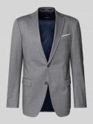 Slim fit colbert met reverskraag, model 'Finch'