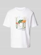 T-shirt met motiefprint