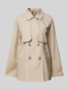 Trenchcoat met strookzakken, model 'VENICE'