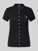 Poloshirt met labelstitching