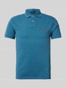 Poloshirt met labelstitching