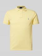 Poloshirt met labelstitching