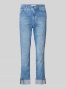 Regular fit jeans met verkort model, model 'Cici'