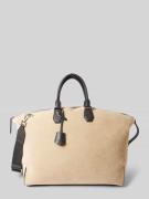 Handtas met labelapplicatie, model 'Gabry Holdall'