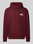 Hoodie met labelprint, model 'ESSENTIAL'