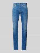 Straight fit jeans in used-look, model 'GROVER'