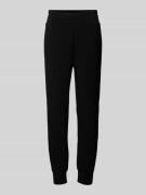 Regular fit sweatpants met galonstrepen, model 'SIMONNE'