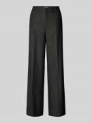 Wide leg pantalon met persplooien