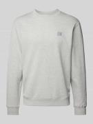 Sweatshirt met ribboorden