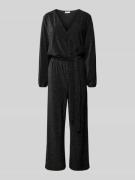 Jumpsuit met effectgaren, model 'GLITTO'