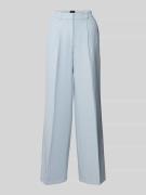 Wide leg pantalon met persplooien, model 'Tiwi'