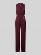 Jumpsuit met tailleriem, model 'NIKELLE'