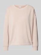 Sweatshirt met ribboorden