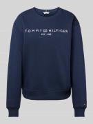 Sweatshirt van katoenmix