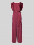 Jumpsuit met strikceintuur