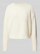 Loose fit gebreide pullover met zacht garen, model 'TERESA'