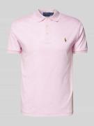 Poloshirt met labelstitching