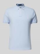 Poloshirt met labelstitching