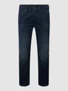 Jeans met labelpatch, model 'WEST'