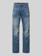 Regular fit jeans met deelnaden