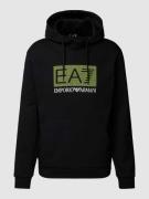 Hoodie met labelprint, model 'FELPA'