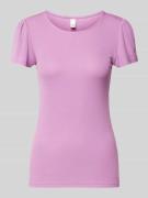 T-shirt met ronde hals
