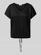 Blouse met V-hals