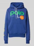 Hoodie met labelprint