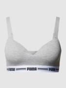 Bralette met logo in band