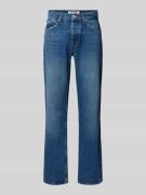 Straight leg jeans in 5-pocketmodel, model 'EDGE'