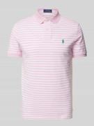 Poloshirt met labelstitching