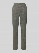 Slim fit pantalon met bandplooien, model 'Rowan'