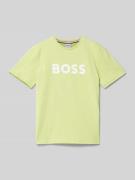 T-shirt met ronde hals