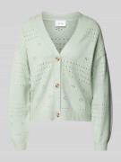 Cardigan met broderie anglaise, model 'RIL'