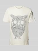 T-shirt met motiefprint