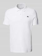 Poloshirt met labeldetail