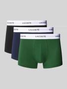 Boxershort met elastische band in een set van 3 stuks