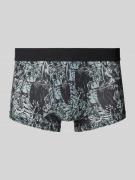 Boxershort met elastische band met label