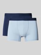 Boxershort met labeldetail in een set van 2 stuks