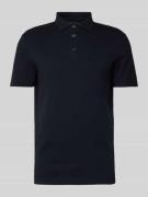 Poloshirt met structuurmotief, model 'Fisher'