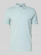 Poloshirt met structuurmotief, model 'Fisher'