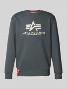 'BASIC SWEATER' met logoprint