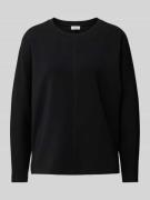 Sweatshirt met deelnaden