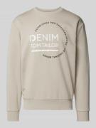 Sweatshirt met logoprint