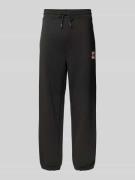 Loose fit sweatpants met tunnelkoord, model 'Dlogopante'