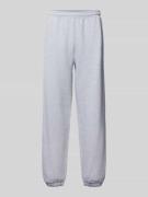 Sweatpants met elastische tailleband en viscose