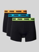 Boxershort met labeldetail in een set van 3 stuks