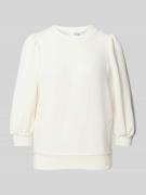 Sweatshirt met 3/4-mouwen